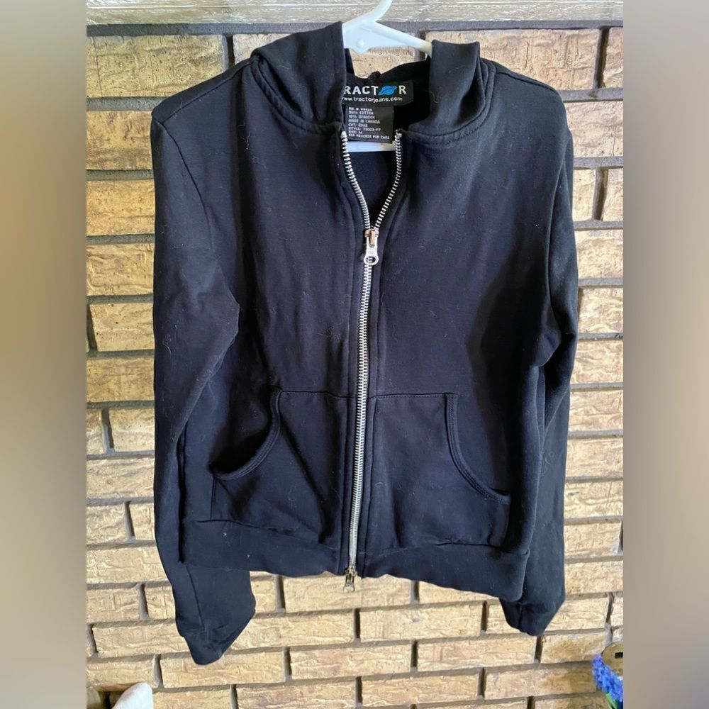 Black hoodie